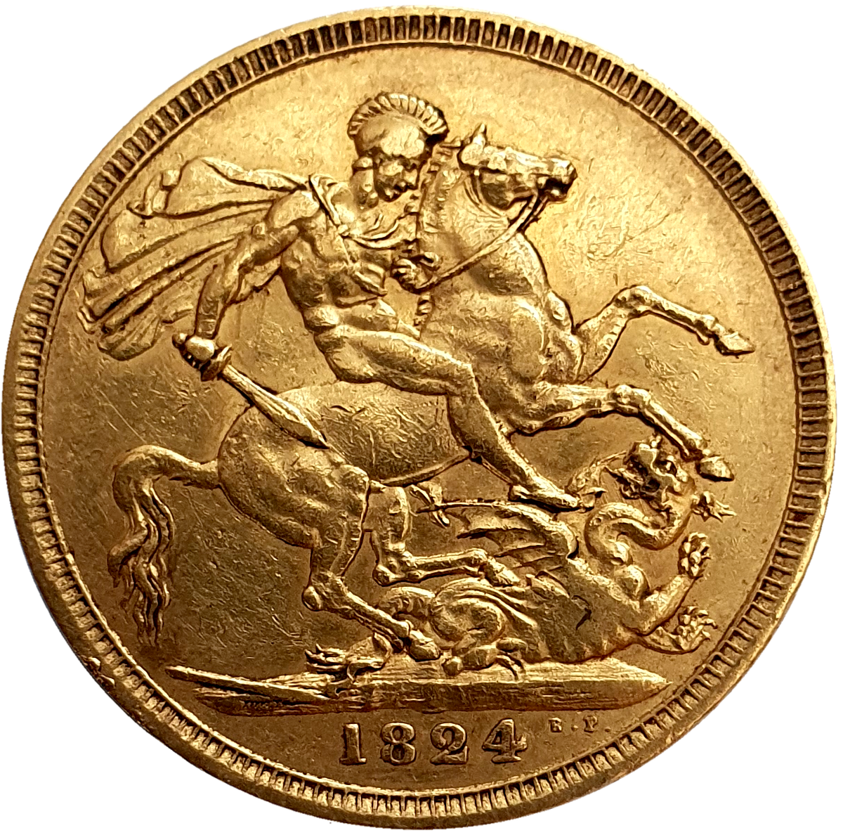 1824 George IIII Gold Full Sovereign