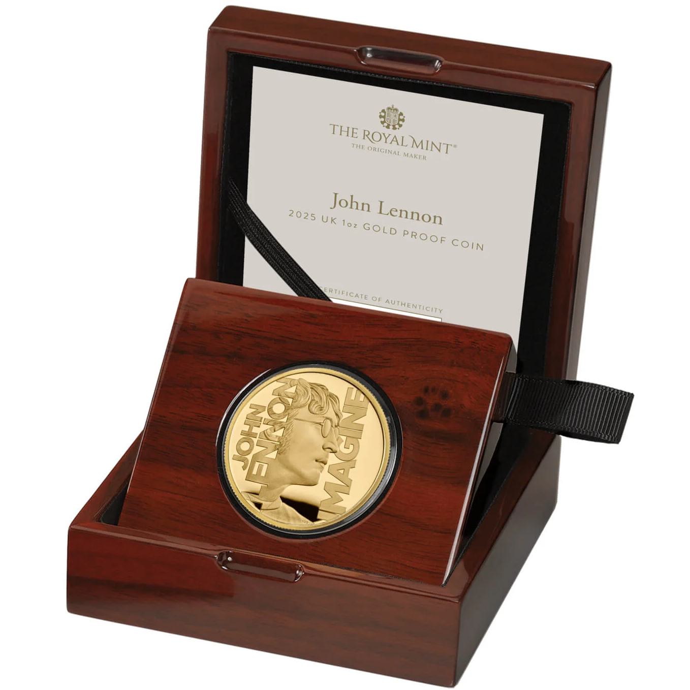 2025 Music Legends 'John Lennon' 1oz 999.9 Gold Proof Coin