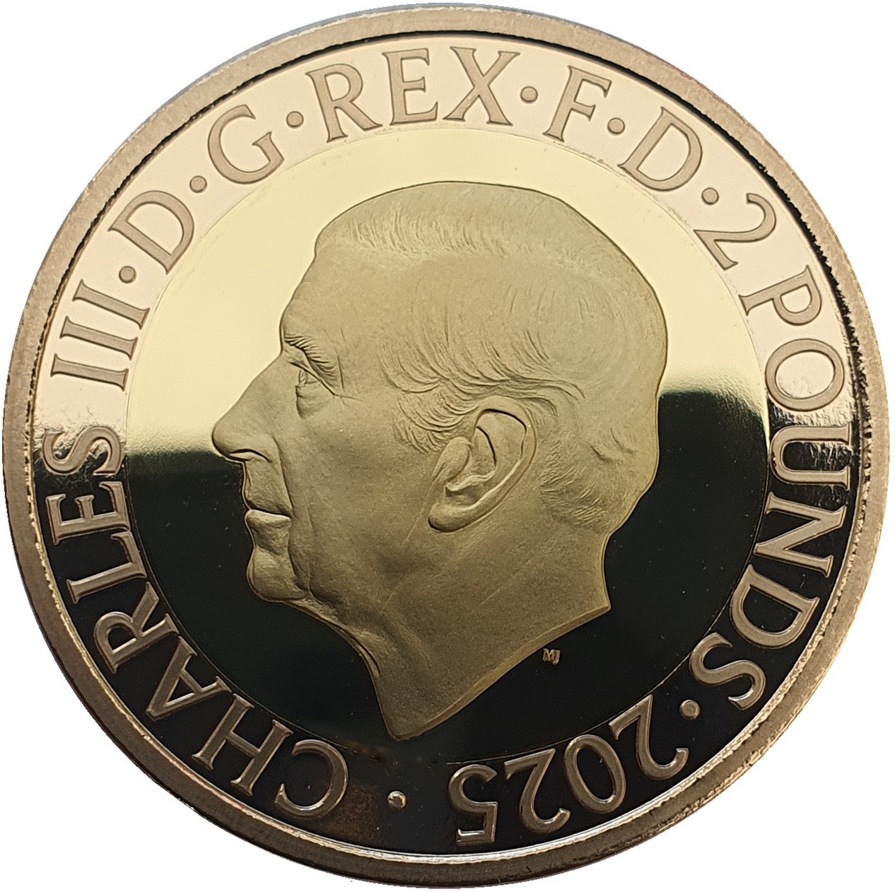 2025 King Charles III '350th anniversary of the Royal Observatory' £2 Gold Proof Coin