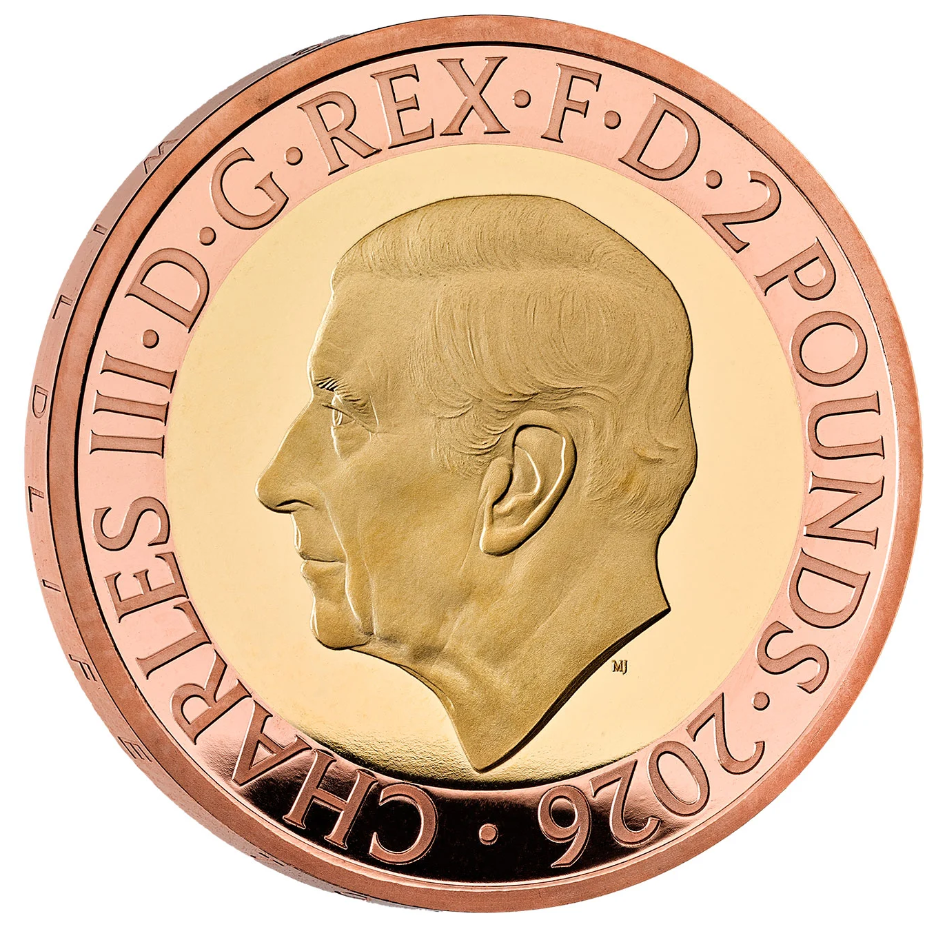 2026 King Charles III 'HMS Beagle' £2 Gold Proof Coin