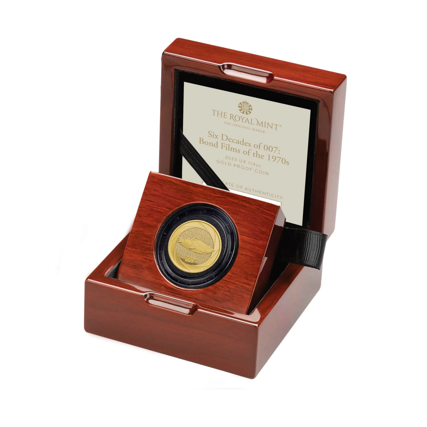 2023 Bond Films of the 1970s - 1/4 oz 999.9 Gold Proof Coin