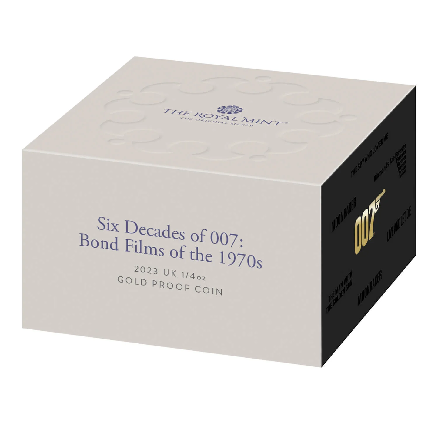 2023 Bond Films of the 1970s - 1/4 oz 999.9 Gold Proof Coin