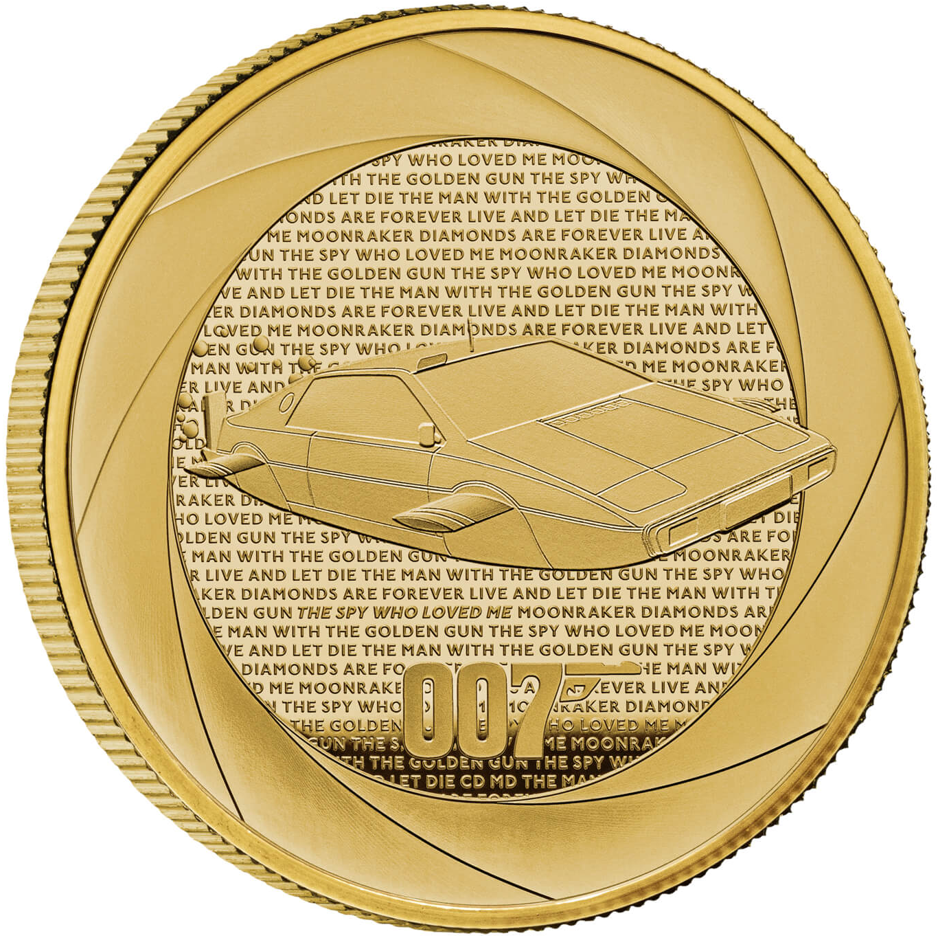 2023 Bond Films of the 1970s - 1 oz 999.9 Gold Proof Coin