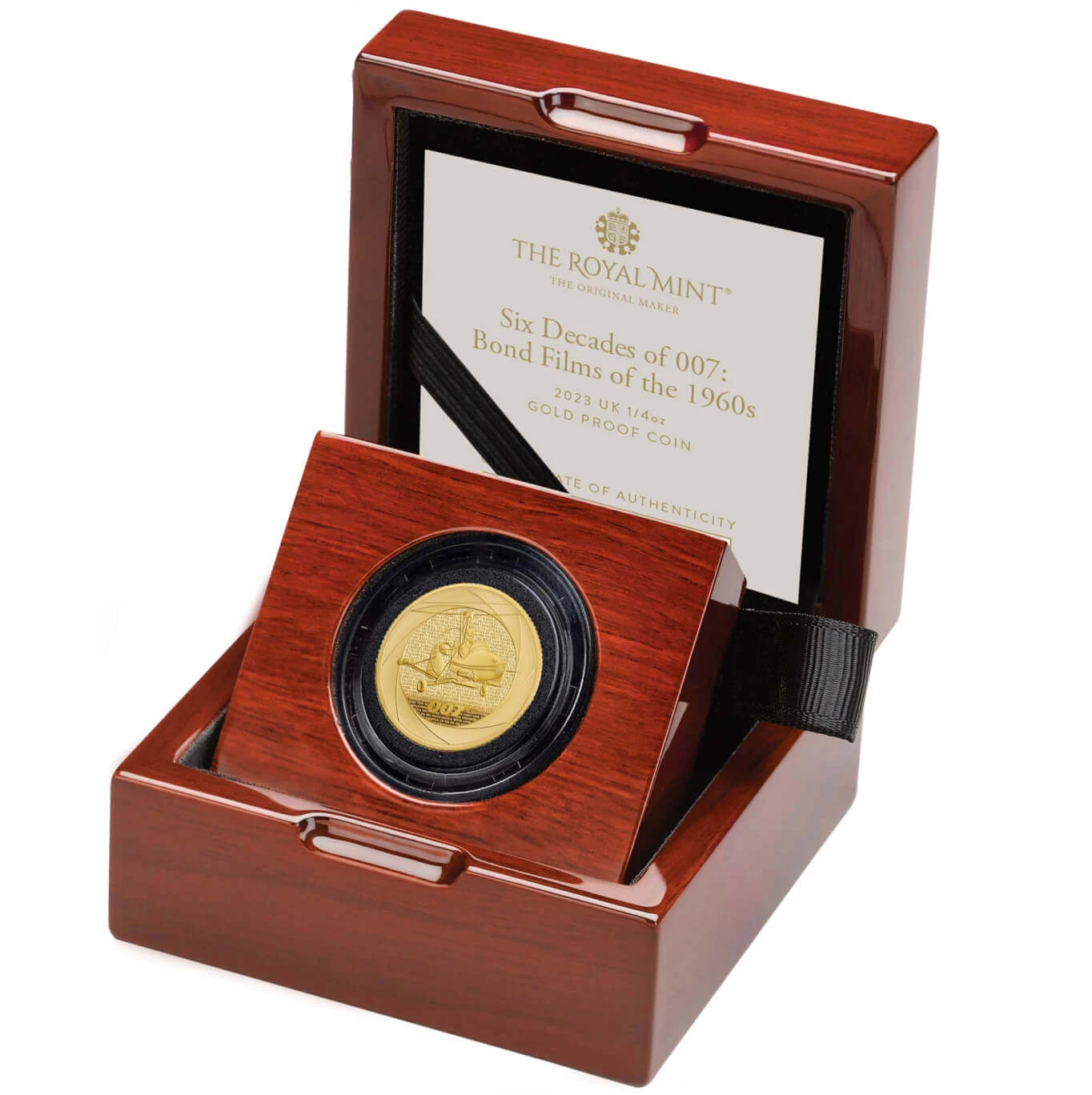 2023 Bond Films of the 1960s - 1/4 oz 999.9 Gold Proof Coin