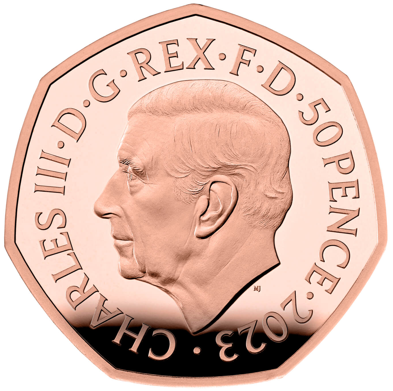 2023 Snowman Dancing' Gold Proof 50P - 100 issue Limit.