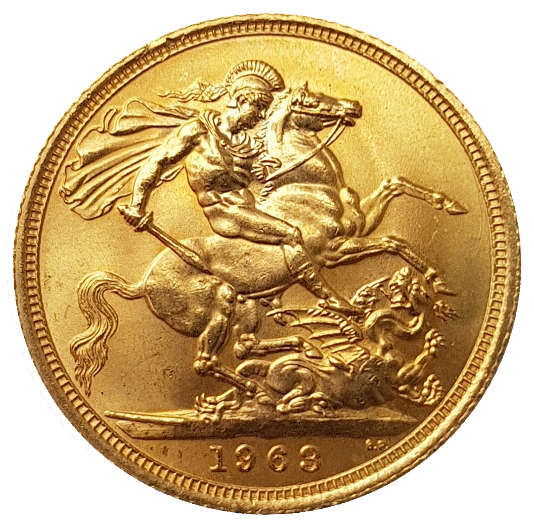 Queen Elizabeth II Sovereigns 1957-1968