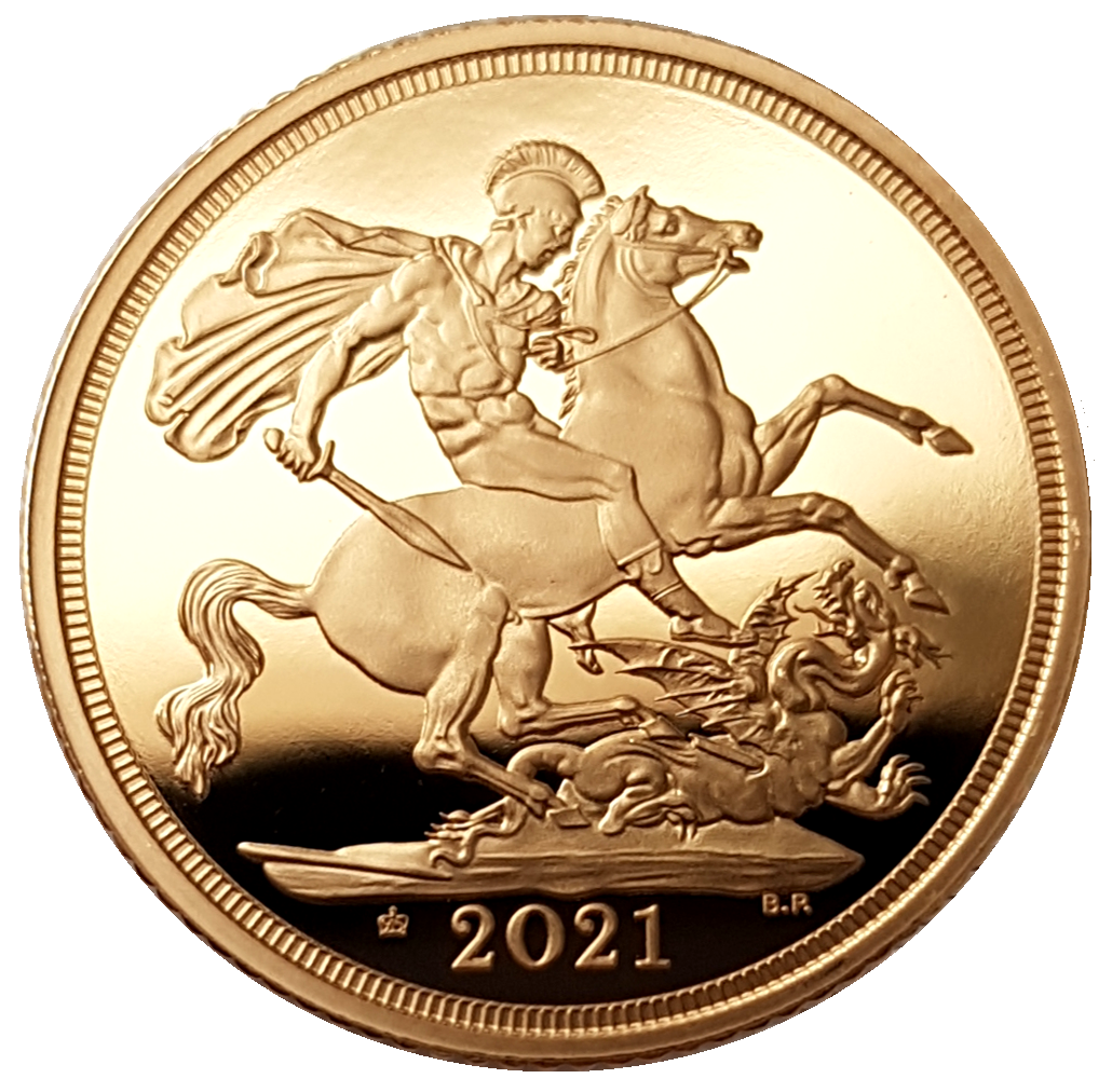 2021 Queen Elizabeth II 4 Coin '95th Birthday' Gold Proof Sovereign Set