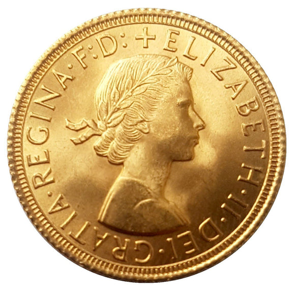 Queen Elizabeth II Sovereigns (BU 1957-2022)