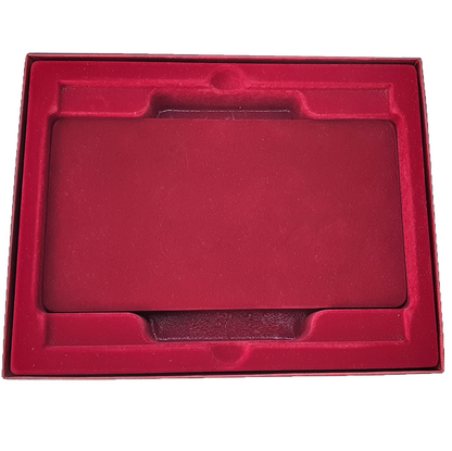 Royal Mint Luxury Velvet Case with Screw Type Capsules for 9 Sovereign