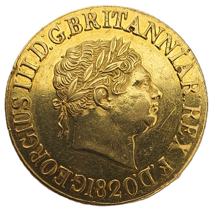 1820 George III Gold Full Sovereign