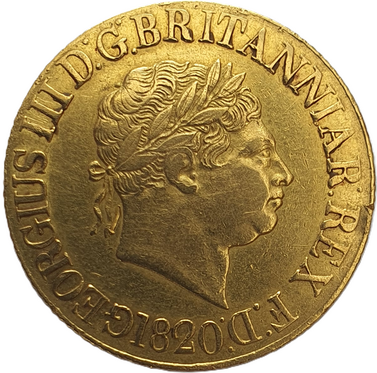 1820 George III Gold Full Sovereign