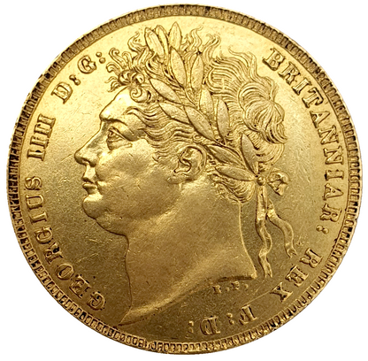 1821 George IIII Gold Full Sovereign