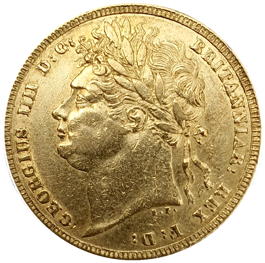1822 George IIII Gold Full Sovereign