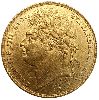 1822 George IIII Gold Full Sovereign