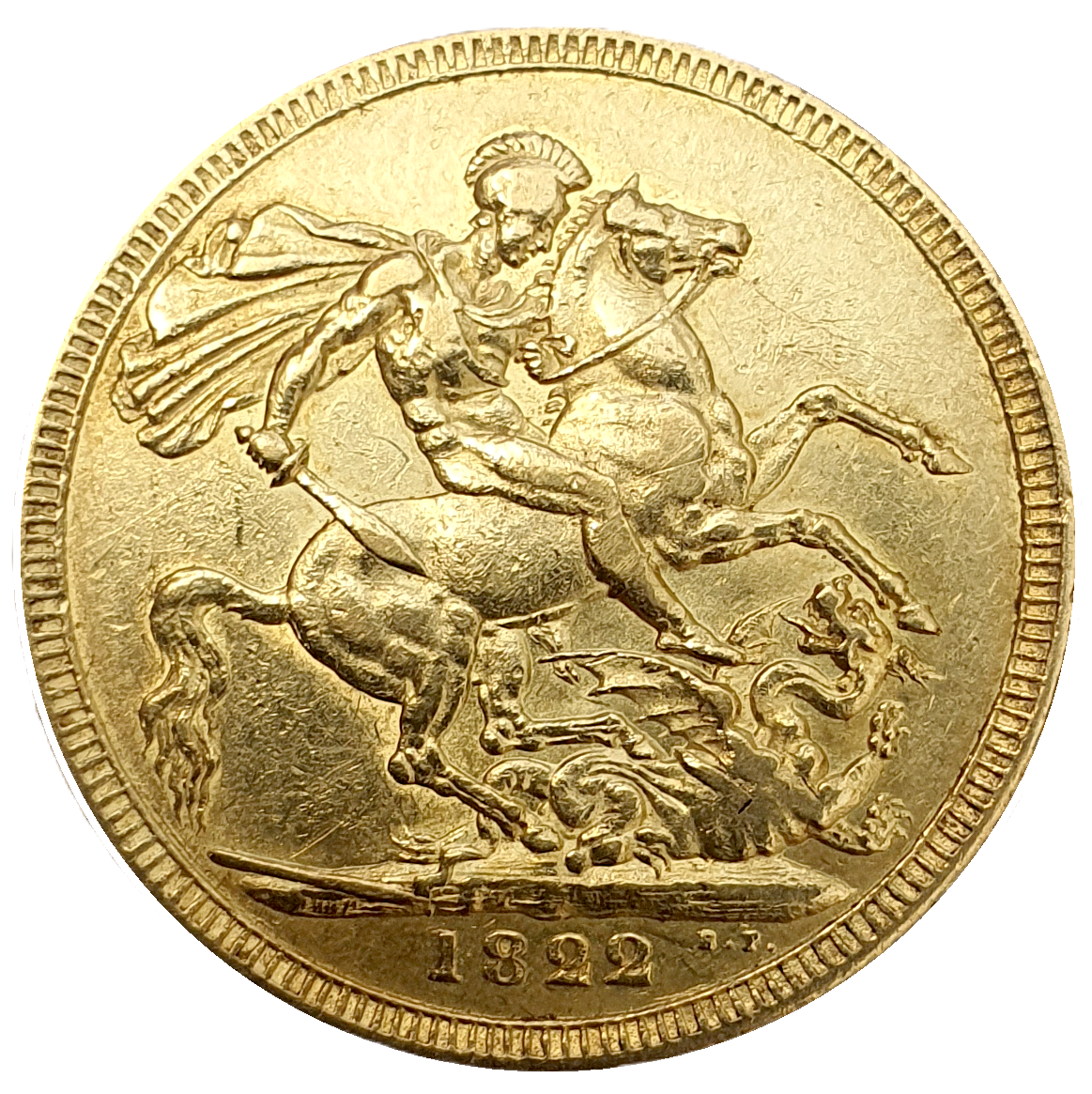 1822 George IIII Gold Full Sovereign