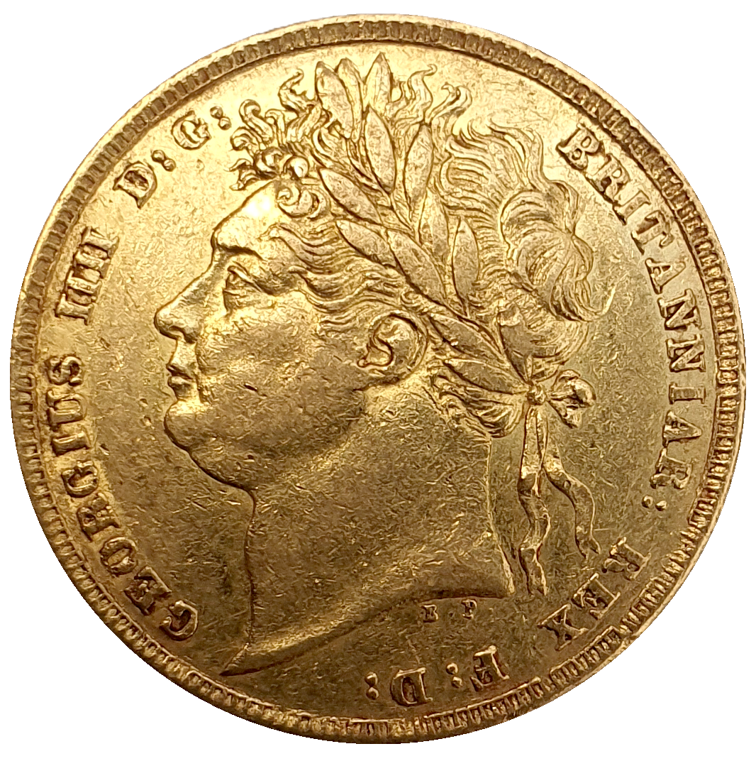 1824 George IIII Gold Full Sovereign
