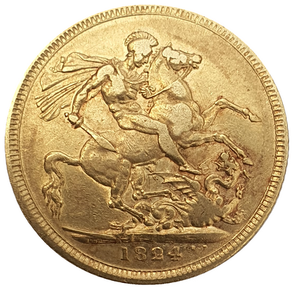 1824 George IIII Gold Full Sovereign