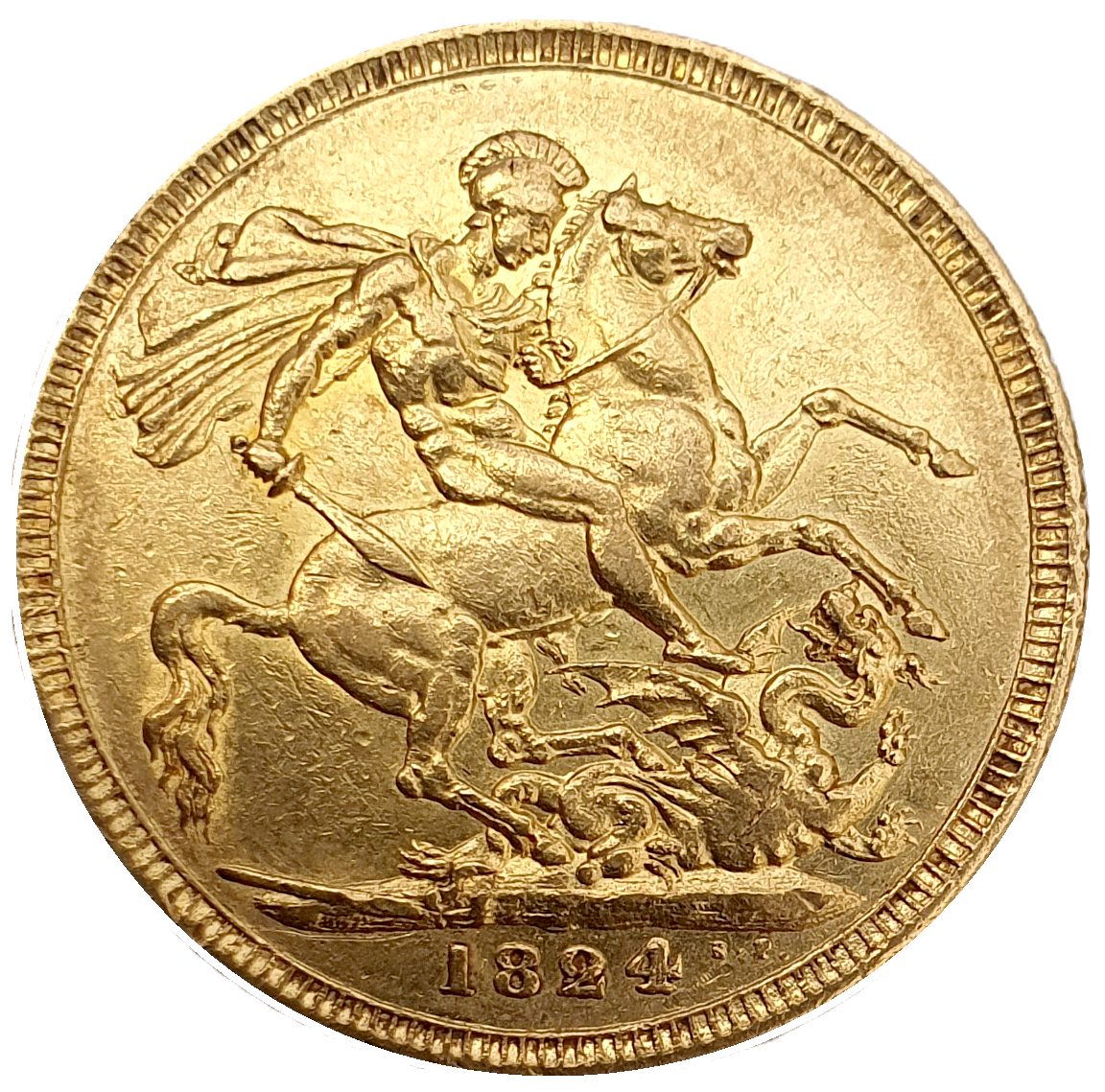 1824 George IIII Gold Full Sovereign