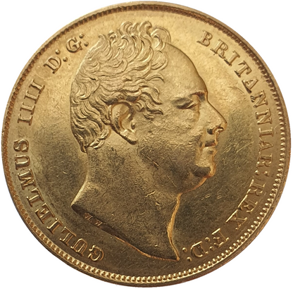 1831 William IV Full (1st Bust) Sovereign  - AUNC