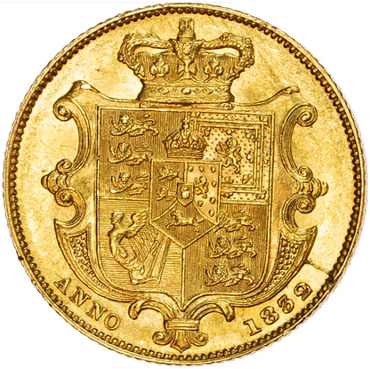 1832 William IV Full (2nd Bust) Sovereign