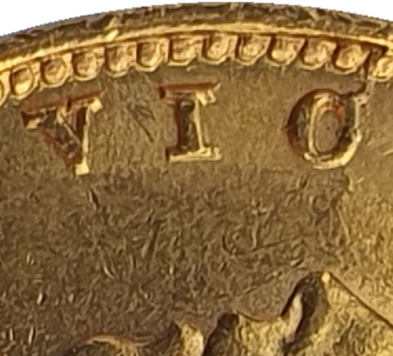 1879-S Queen Victoria Shield Reverse Sovereign EX RARE - C/O