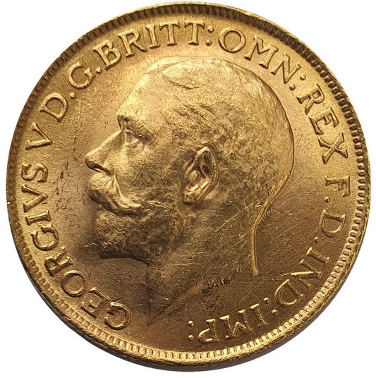 1916 King George V Gold Sovereign (London)