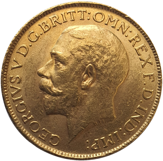 1919-C King George V Gold Sovereign (Ottawa / Canada)