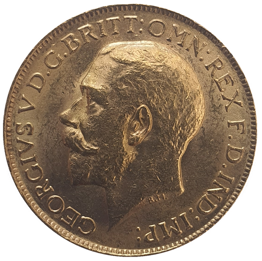 1919-C King George V Gold Sovereign (Ottawa / Canada)