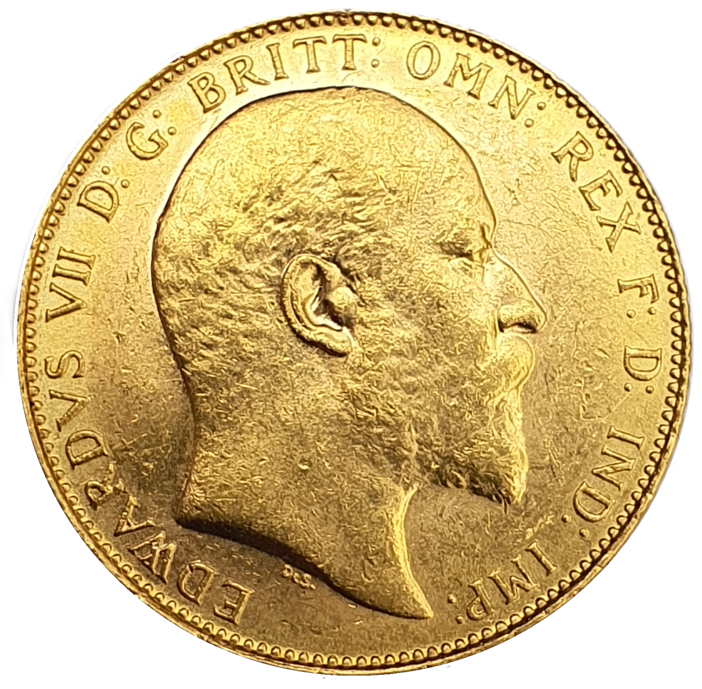 1910-C King Edward VII Gold Sovereign (Ottawa / Canada)