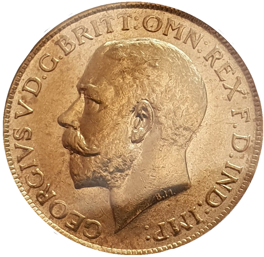 1924-S King George V Gold Sovereign (Sydney)