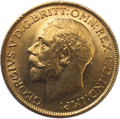 1925-S King George V Gold Sovereign (Sydney)