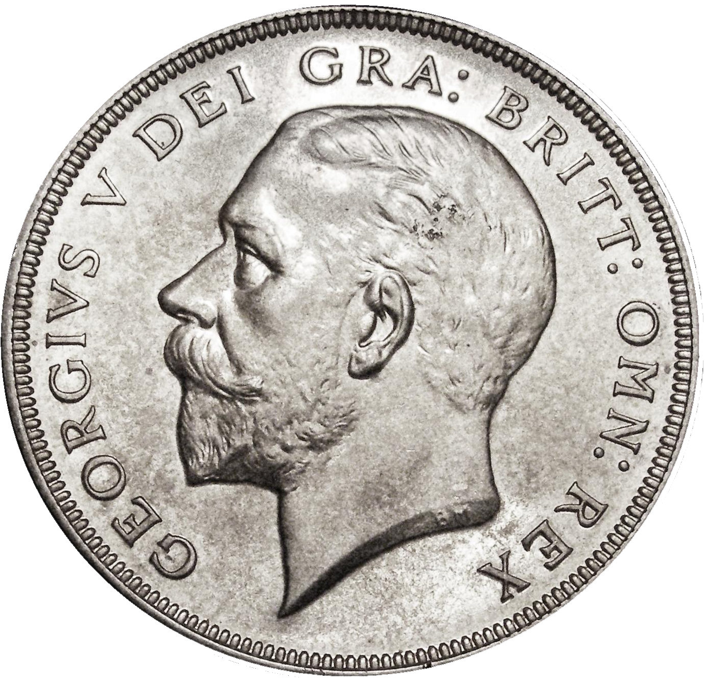 1927 George V Wreath Proof Crown - UNC/nFDC