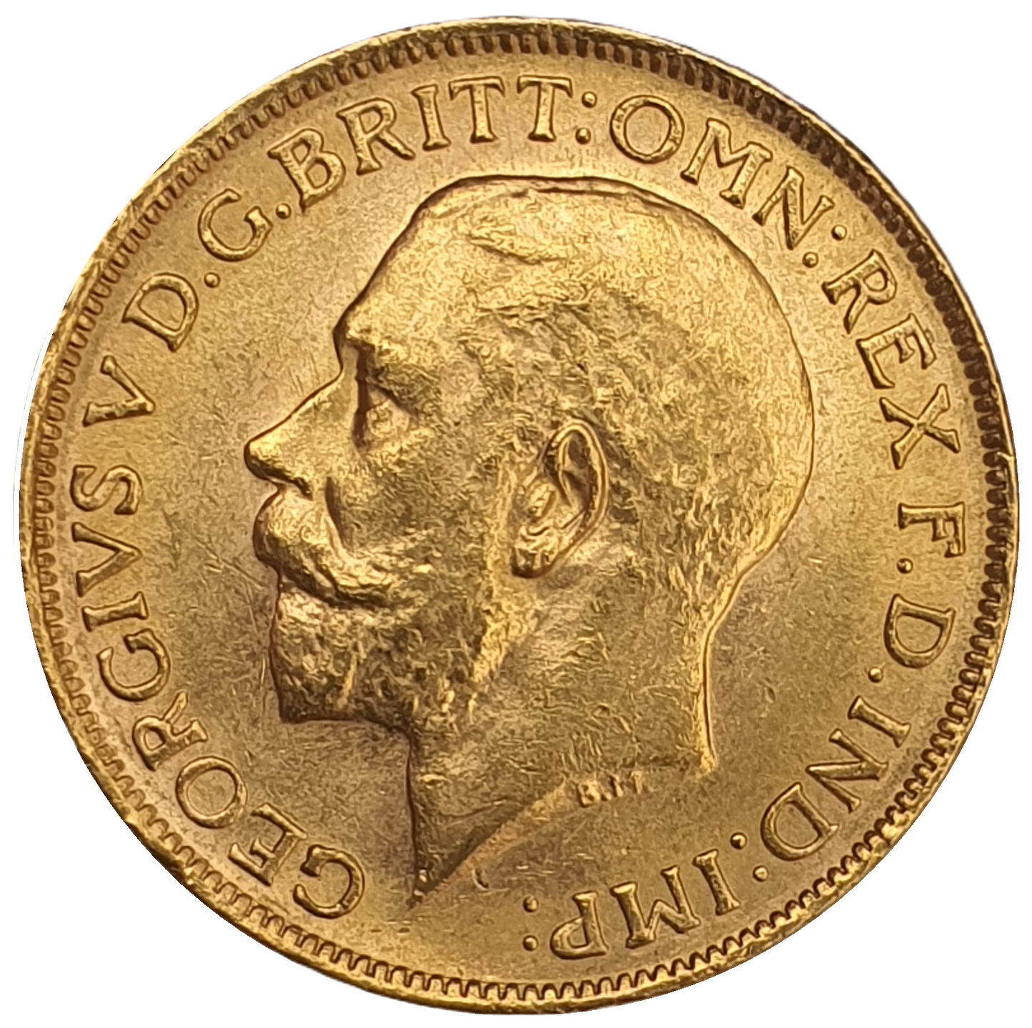 1928-M King George V Gold Sovereign (Melbourne) Very Rare