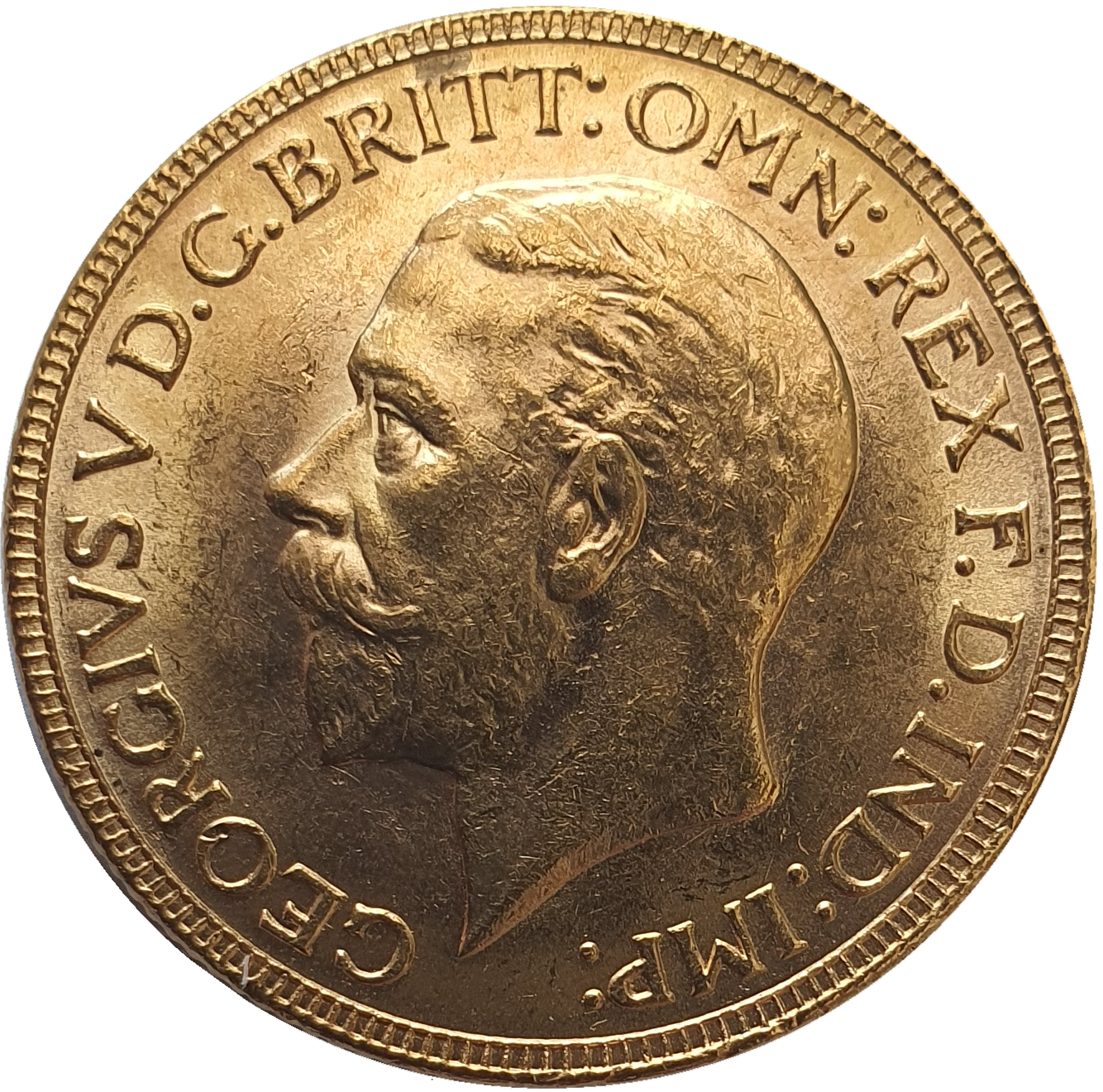 1929-P King George V Gold Sovereign (Perth)