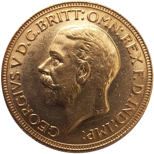 1931-M King George V Gold Sovereign (Melbourne) Very Rare