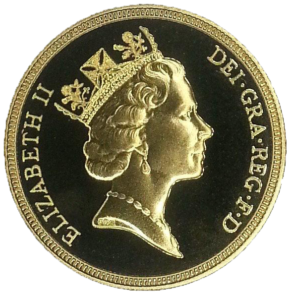 Royal Mint Issued Queen Elizabeth II Portrait 4 Sovereign Collection