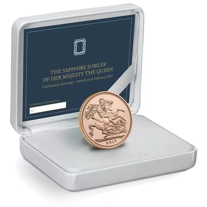 2017 Strike on the Day 'Sapphire Jubilee ' Sovereign