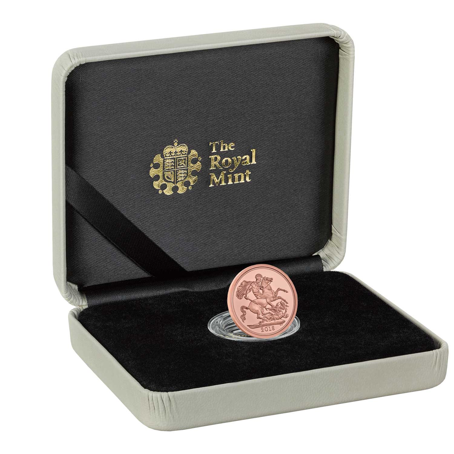 2018 Queen Elizabeth II Strike on the Day 'Prince George 5th Birthday' Gold Sovereign