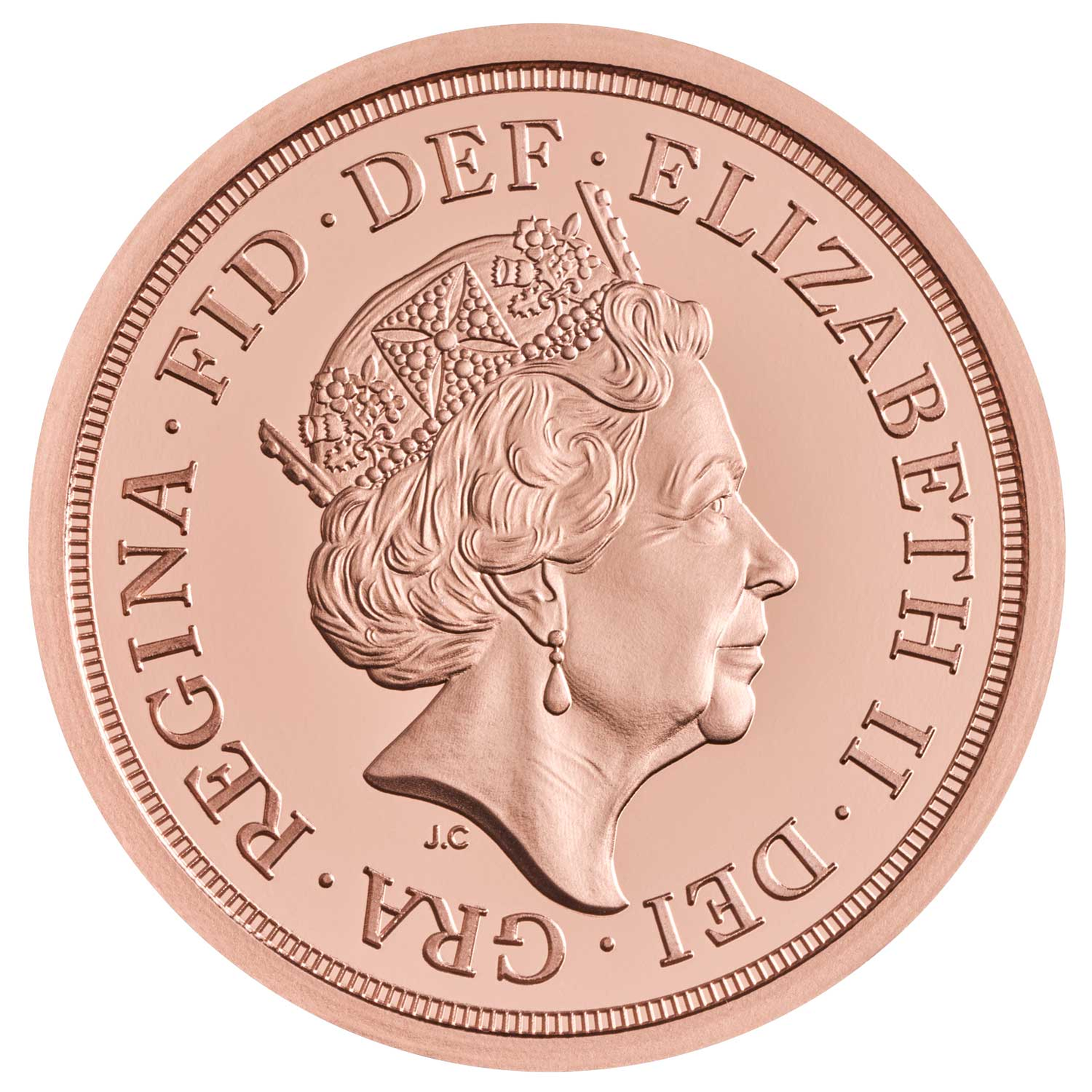 2018 Queen Elizabeth II Strike on the Day 'Prince George 5th Birthday' Gold Sovereign