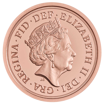2018 Queen Elizabeth II Strike on the Day 'Prince George 5th Birthday' Gold Sovereign