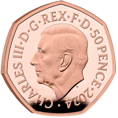2024 Team GB and Paralympics GB Gold Proof 50P