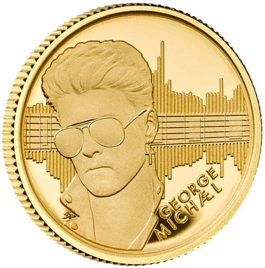 2024 Music Legends 'George Michael' 1/4 oz 999.9 Gold Proof Coin