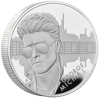 2024 Music Legends 'George Michael' 2 oz 999 Fine Silver Proof Coin