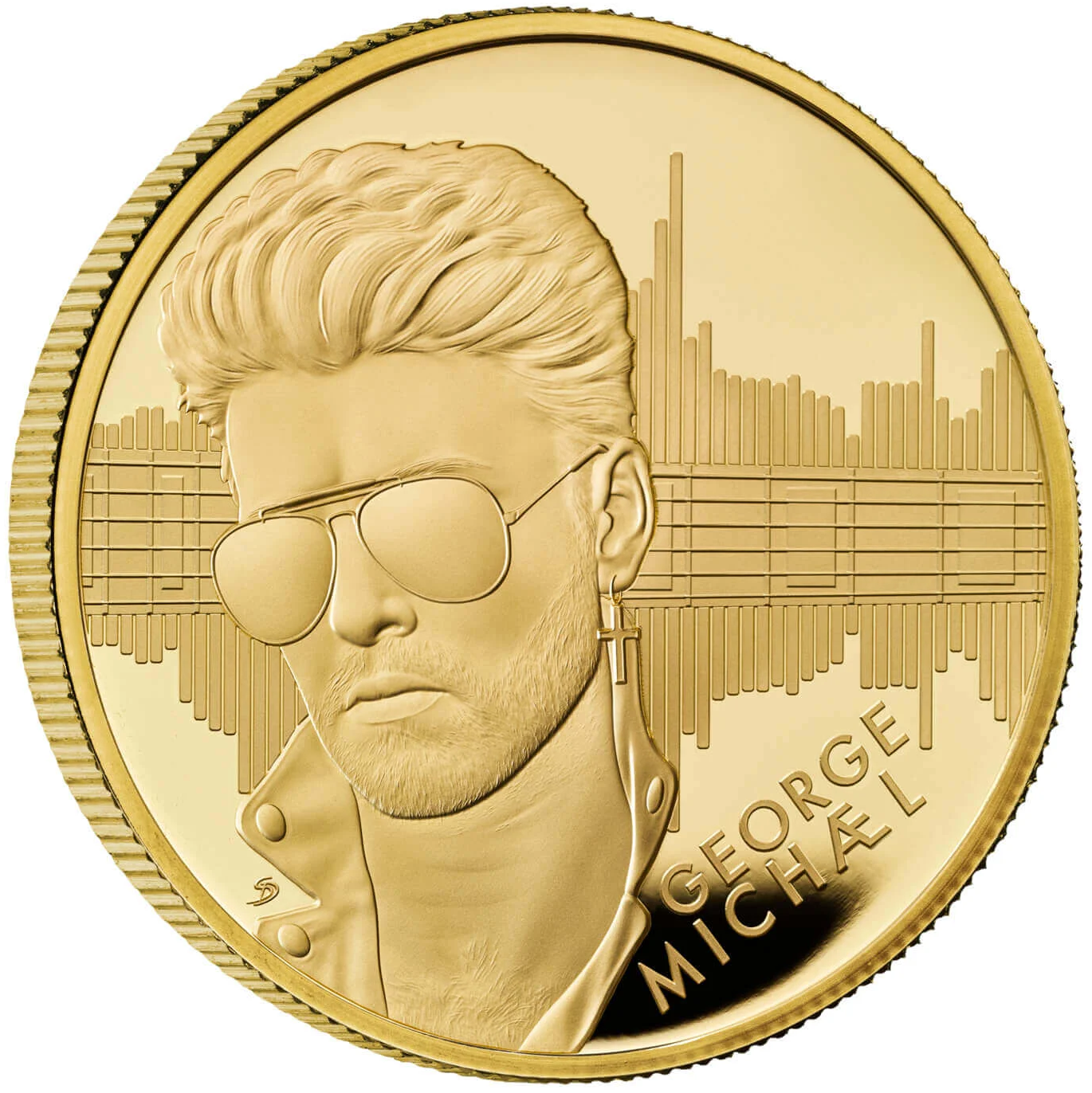 2024 Music Legends 'George Michael' 1 oz 999.9 Gold Proof Coin