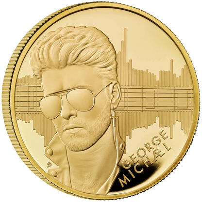 2024 Music Legends 'George Michael' 1 oz 999.9 Gold Proof Coin