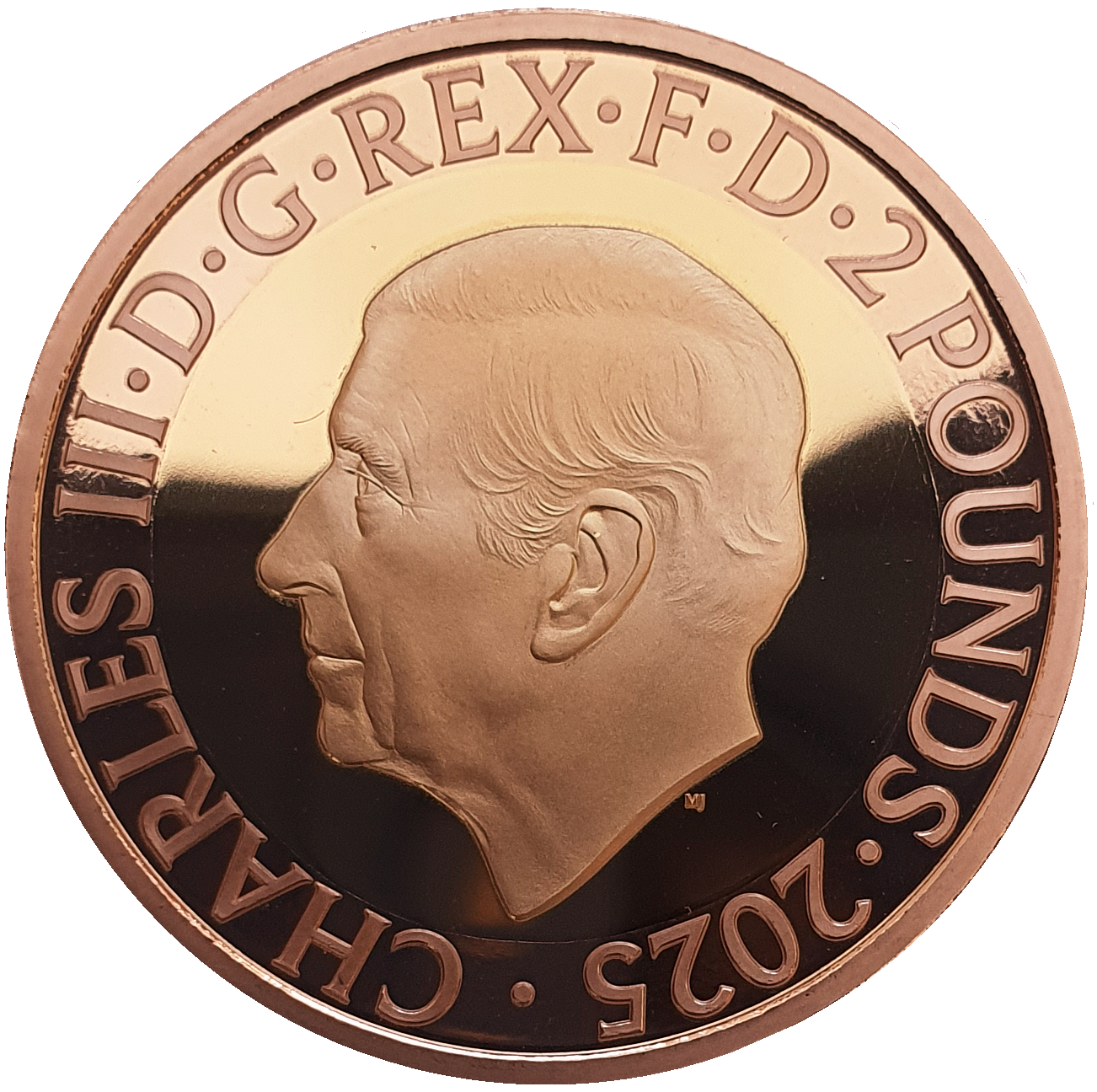 2025 King Charles III 'George Orwell' £2 Gold Proof Coin