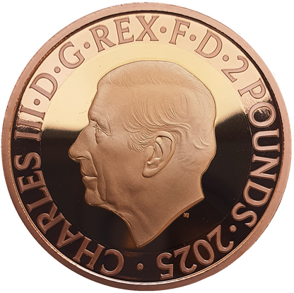 2025 King Charles III 'George Orwell' £2 Gold Proof Coin