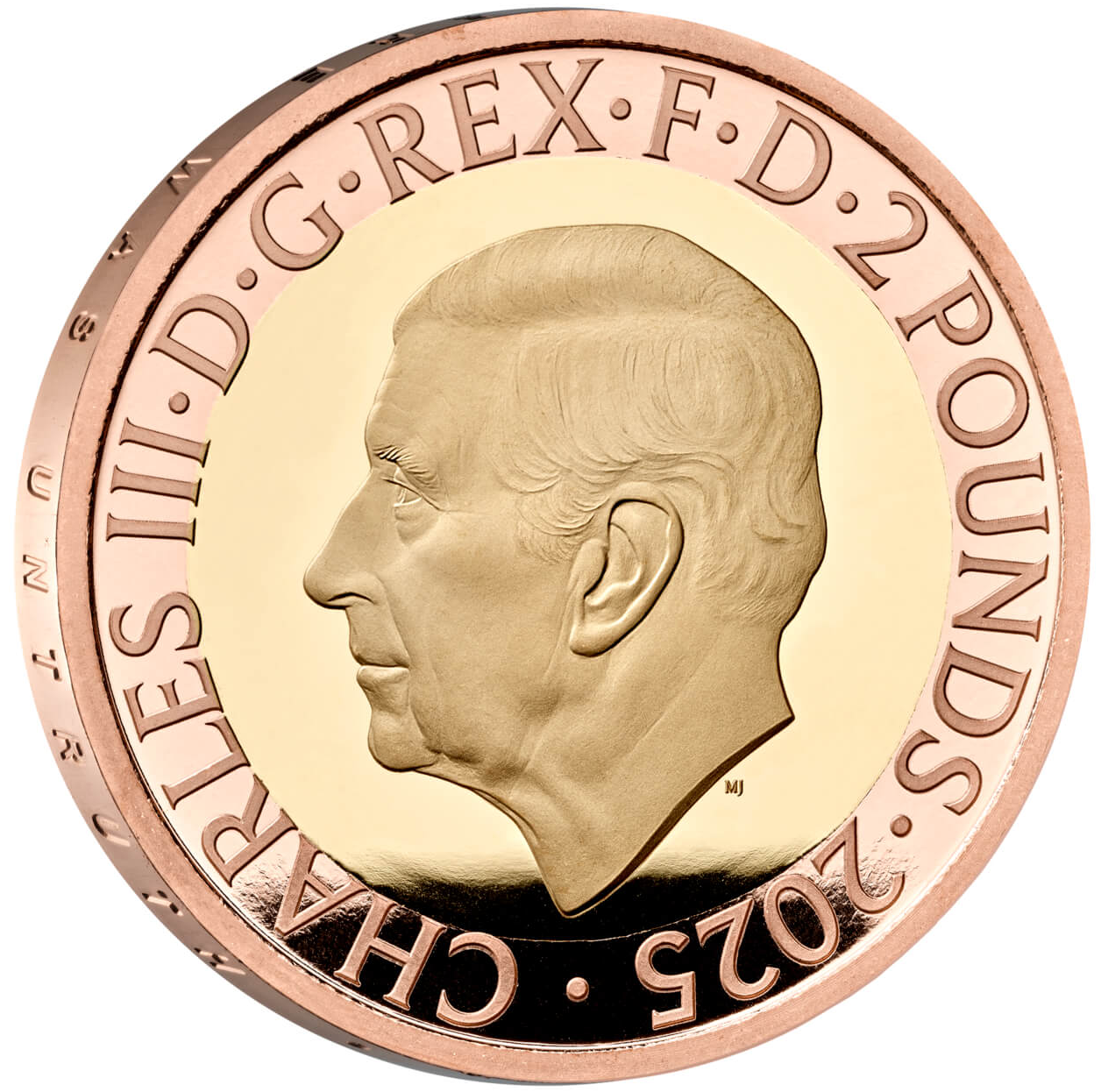 2025 King Charles III 'George Orwell' £2 Gold Proof Coin