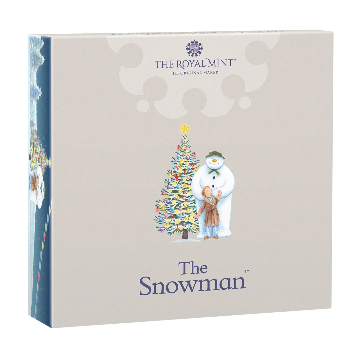 2025 Snowman and Christmas Tree' Gold Proof 50P - 100 issue Limit