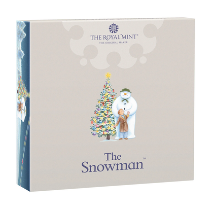 2025 Snowman and Christmas Tree' Gold Proof 50P - 100 issue Limit